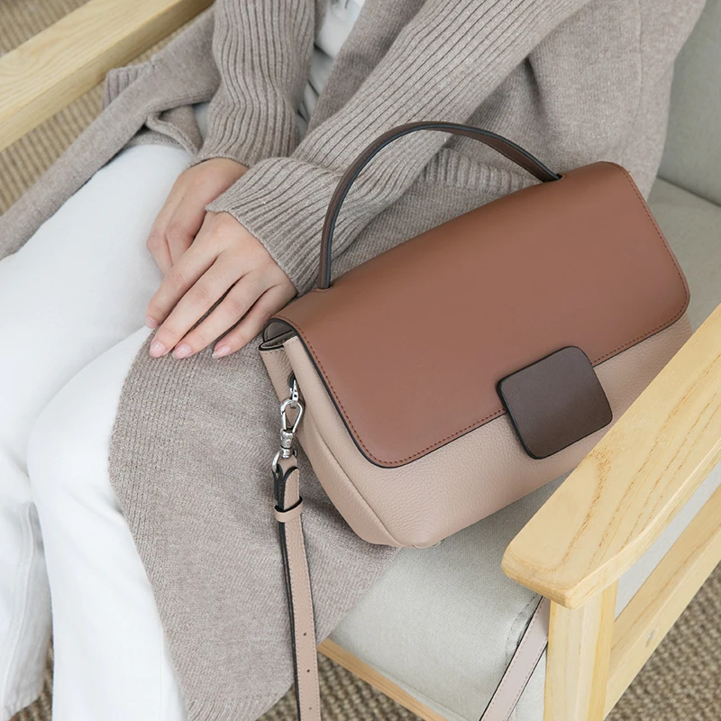 “ Senhoras de Alta Mulheres Moda Patchwork Bolsas Designer