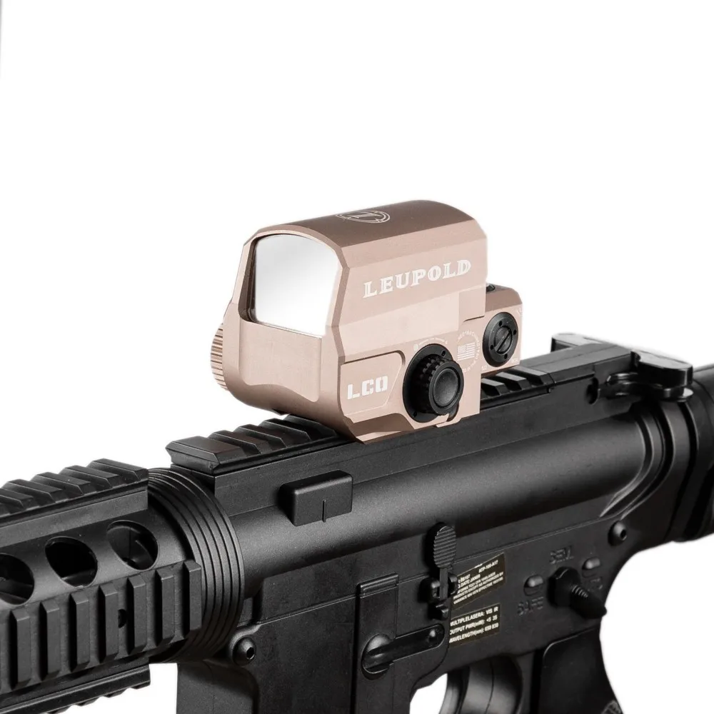 Дропшиппинг LCO Tactische красный точечный прицел Jacht Scopes Reflex Sight Met 20 мм Rail Mount Holografische Zicht - Цвет: Gold