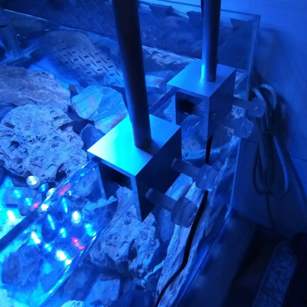 Светодиодное освещение аквариума освещение для кораллов роста растений лампа DIY лампа ручной работы вертикальное освещение Настройка цвета