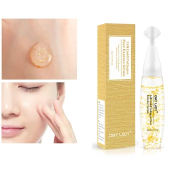 

20g Long Lasting 24K Gold foil Face Serum Skin Care Essence Face Care Moisturizing Nourishing Serum Lifting Firming Anti Wrinkle
