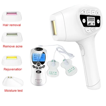 

4in1 IPL Permanent Laser Hair Removal Epilator WPL Lazer Epilasyon Pulse Epilation Bikini Legs Facial Rejuvenation Massager