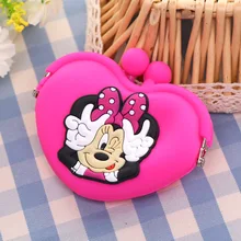 Новинка, кошелек с Микки-Маусом и котом для монет, милый Женский Детский кошелек, сумки для девочек, подарок для детей