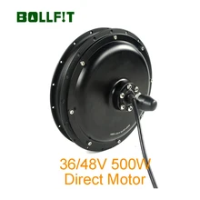 BOLLFIT 36 V/48 V 500W сзади повернуть двигатель зеленый Pedel MXUS высокое Скорость бесщеточный прямая концентратор без Шестерни мотор