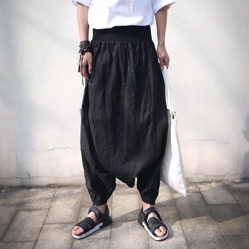 large size men pants Free Shopping Harajuku Style