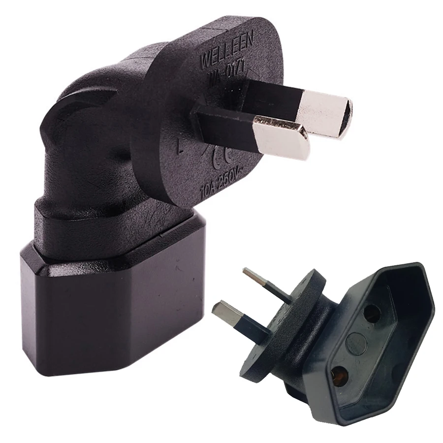 

Bend angle EU socket to China Australia New Zealand 2 Pin AU Plugs Adapter Power Converter Plugs Socket EU to AU Travel Adapter