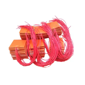 

100*100*1.5mm 220v 35w silicone heat bed for 3d printer