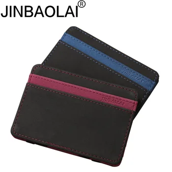 

Slim Small Bus Mini Bank ID Business Credit Card Holder Women Men Wallet Female Male Purse Case Pocket For Cardholder Portmann