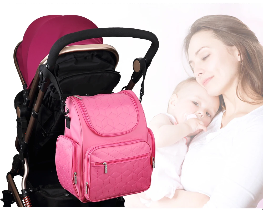 Островная элегантный детские подгузники, рюкзаки сумки подгузник сумки на детскую коляску многофункциональный для беременных Изменение