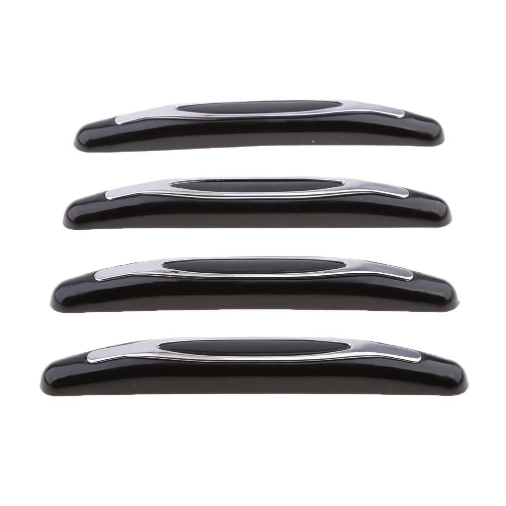 4 Pieces Universal Car Door Edge Bumper Protector Guard Sticker Self Adhesive Scratch Resistant 