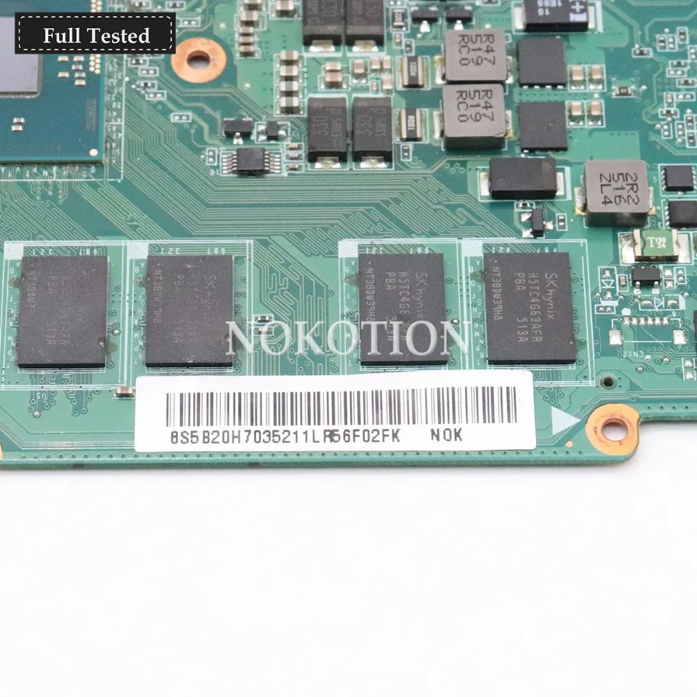 astounding  NOKOTION DANL6LMB6B0 5B20H70352 Main board For lenovo Chromebook N21 N21-80MG laptop motherboard Ce