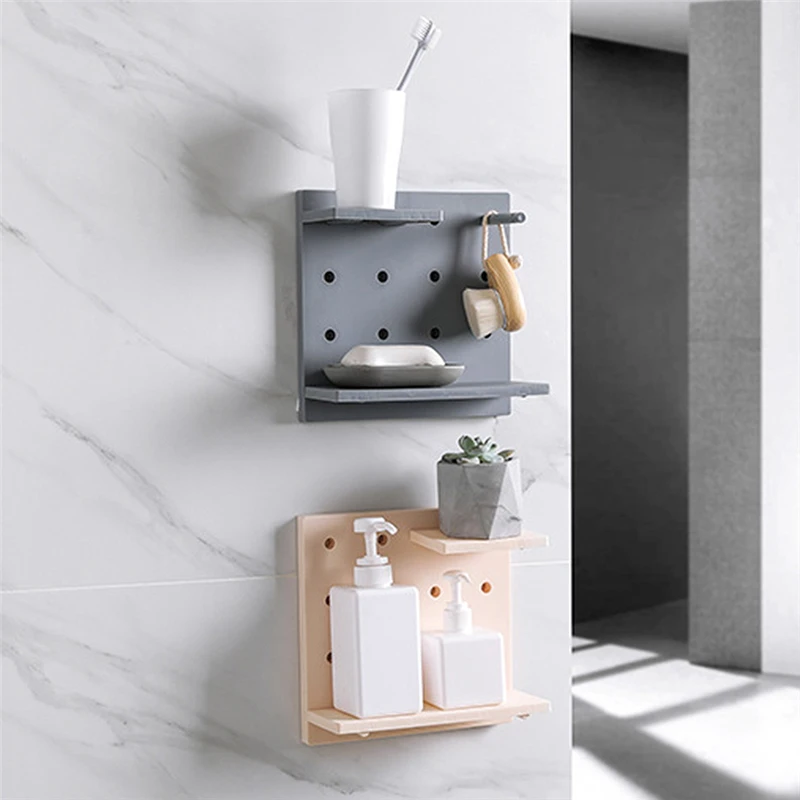 الإبداعية المنزل انفصال DIY ديكور تخزين الرف حفرة لوحة جدار غرفة المعيشة رف تخزين المطبخ شفط جدار حامل مُنظِم الإبداعية المنزل انفصال DIY ديكور تخزين الرف حفرة لوحة جدار غرفة المعيشة رف تخزين المطبخ شفط جدار حامل مُنظِم