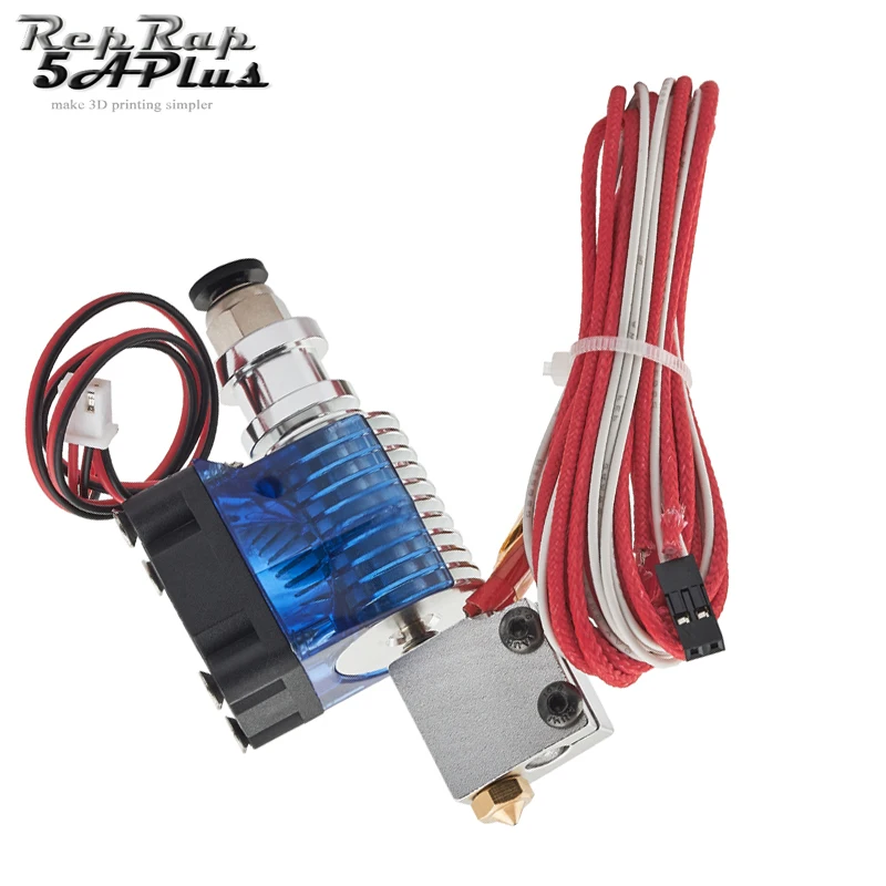 

Volcano Print Head Extruder kit J-head Hotend with Cooling Fan Nozzle Heat sink Aluminium block for 3.0mm Filament 3D Printer