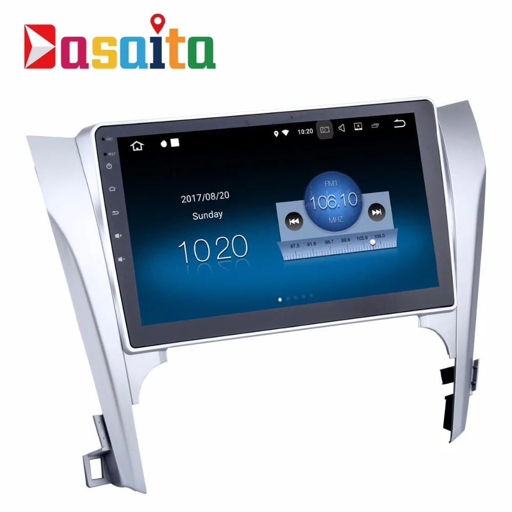 Dasaita 10 2 &quotAndroid 8 1 Автомобильный gps плеер Navi для Toyota Camry 2012 2013 2014 с 2G + 16G