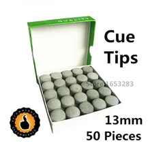 Billiards Cue Tips 50 pieces 13mm made in china