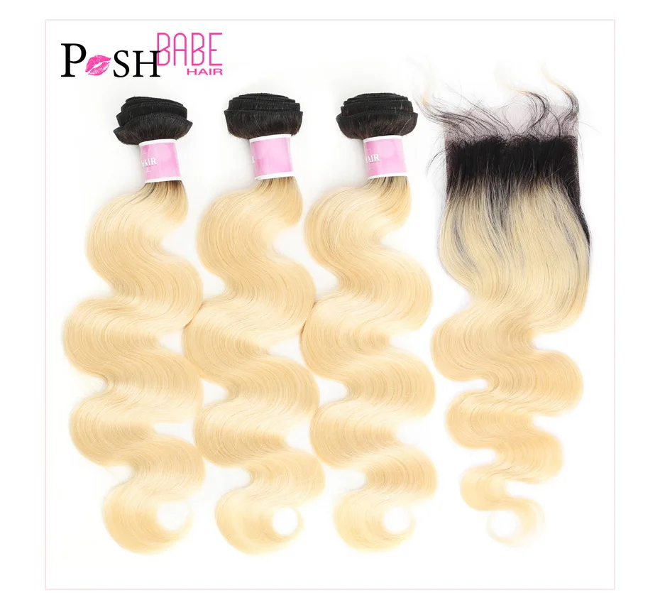 blonde bundles with closure (1)