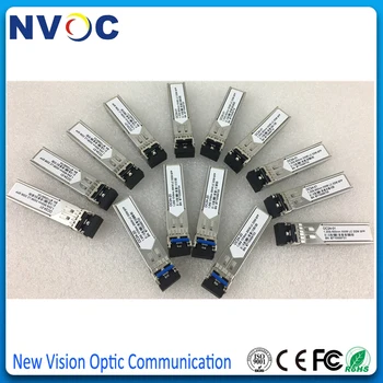 

Free Shipping 100Pcs/Lot,Single Mode,Duplex LC,1.25G 1310nm 20KM SMF GE SFP Transceiver with DDM,1.25G GLC-LH-SMD LC SFP Module