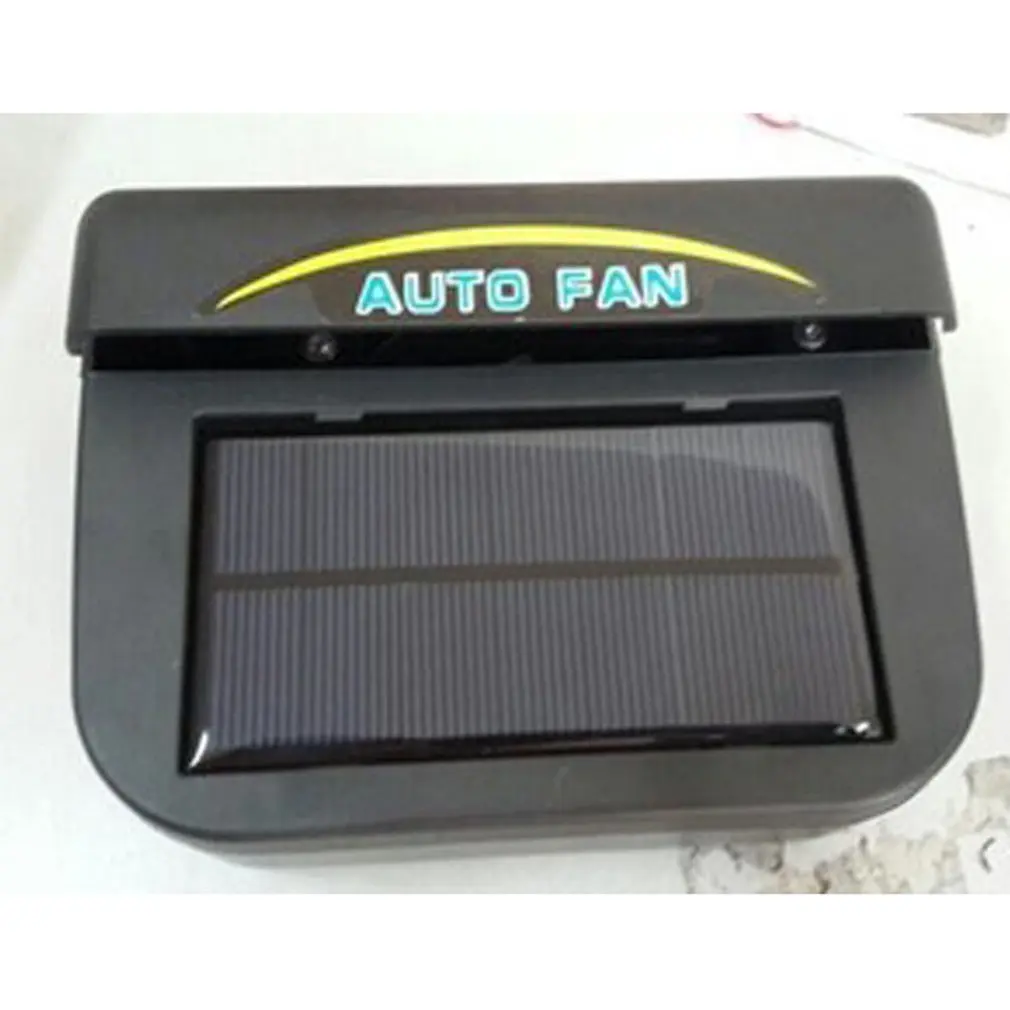 

0.8W Solar Powered Car Auto Cooler Ventilation Fan Automobile Air Vent Exhaust Heat Fan with Rubber Strip