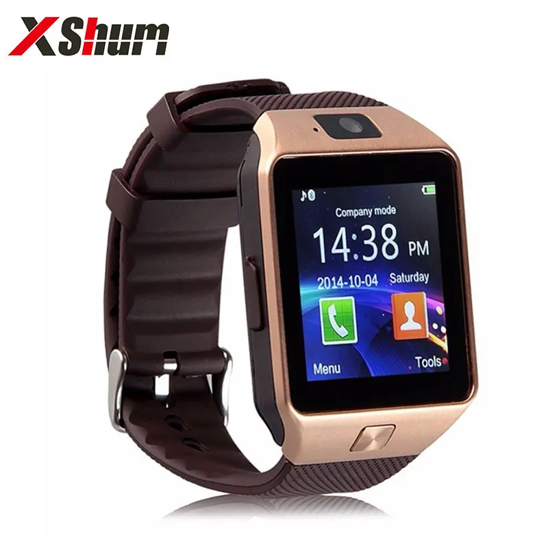 

XShum Smartwatch DZ09 Fashion Call Reminder Bluetooth Electronics Men Smart Watch Compatible Android IOS Support Sim TF Card