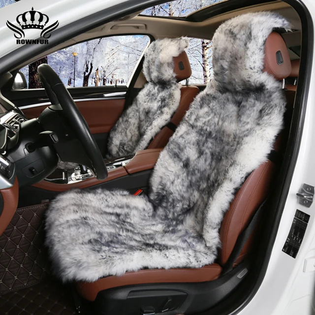 1pc,2pc,1SET Long Hair car seat cover,Natural fur sheepskin seat covers