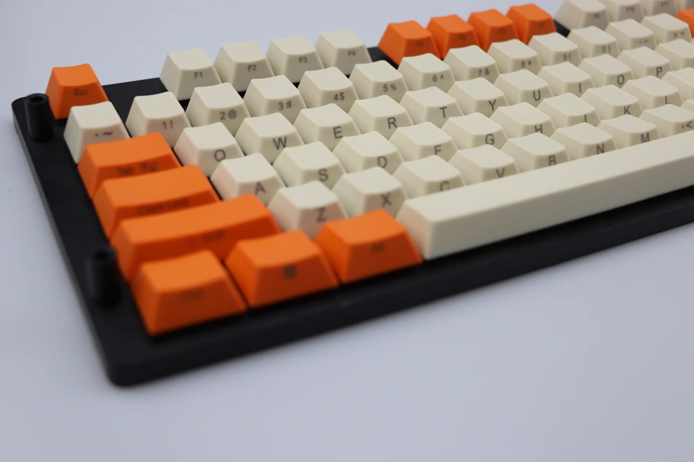 Пустая боковая печать Передняя печать 108 Толстая PBT Keycap Вишневый профиль для MX переключатели Механическая игровая клавиатура