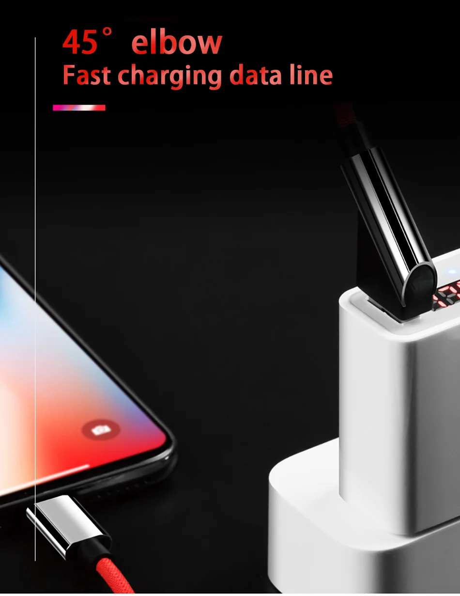 NOHON Nylon Lighting Data Cord 8 Pin Phone Fast Charging For iPhone X 8 7 6 5 Plus Durable Charge Cable For iPad Mini IOS 8 9 10 (1)