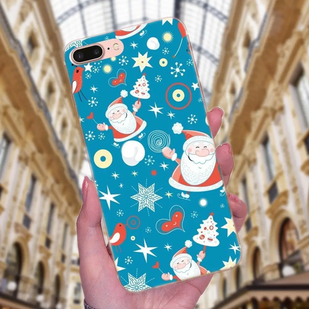 С Новым Годом Счастливого Рождества дизайн мягкой коробки звонока для Galaxy J1 J2 J3