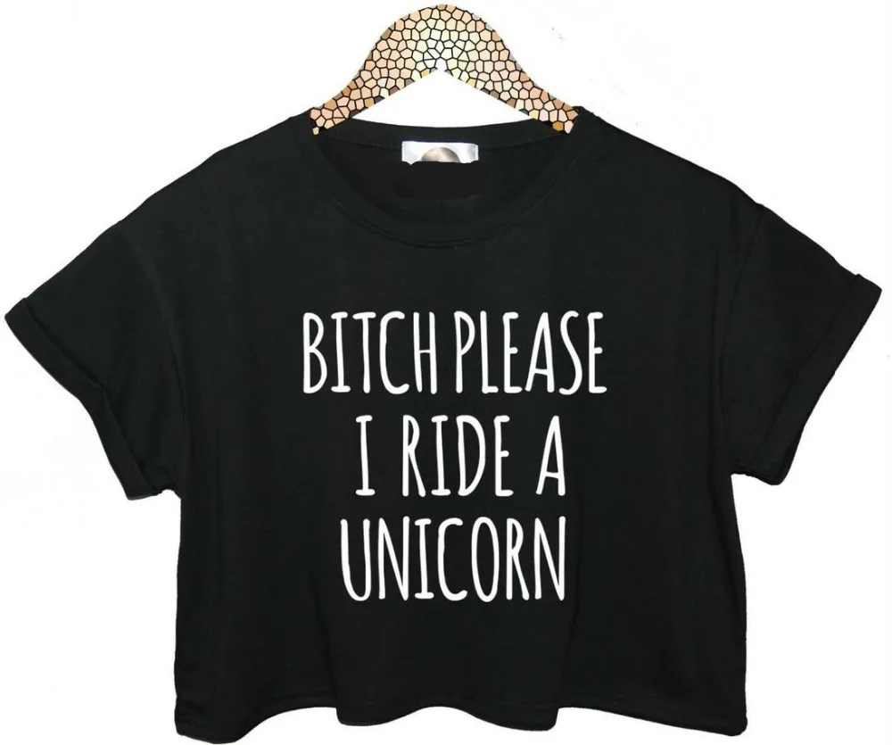 Funny T Shirt please i ride a unicorn