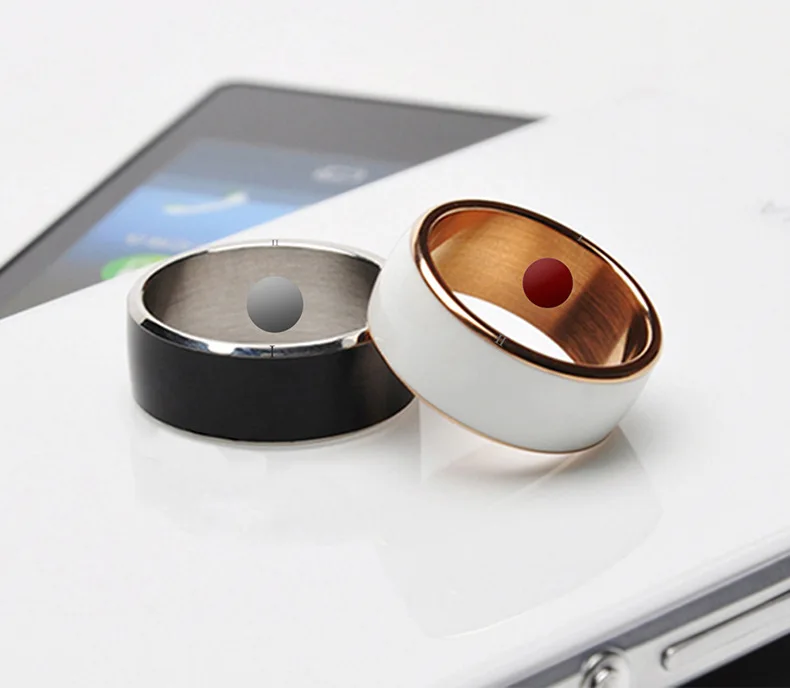 Jakcom R3F Wearble устройства Смарт кольцо электронное волшебное кольцо на палец с двухъядерным высокой скоростью NFC для Android, оконные NFC телефоны