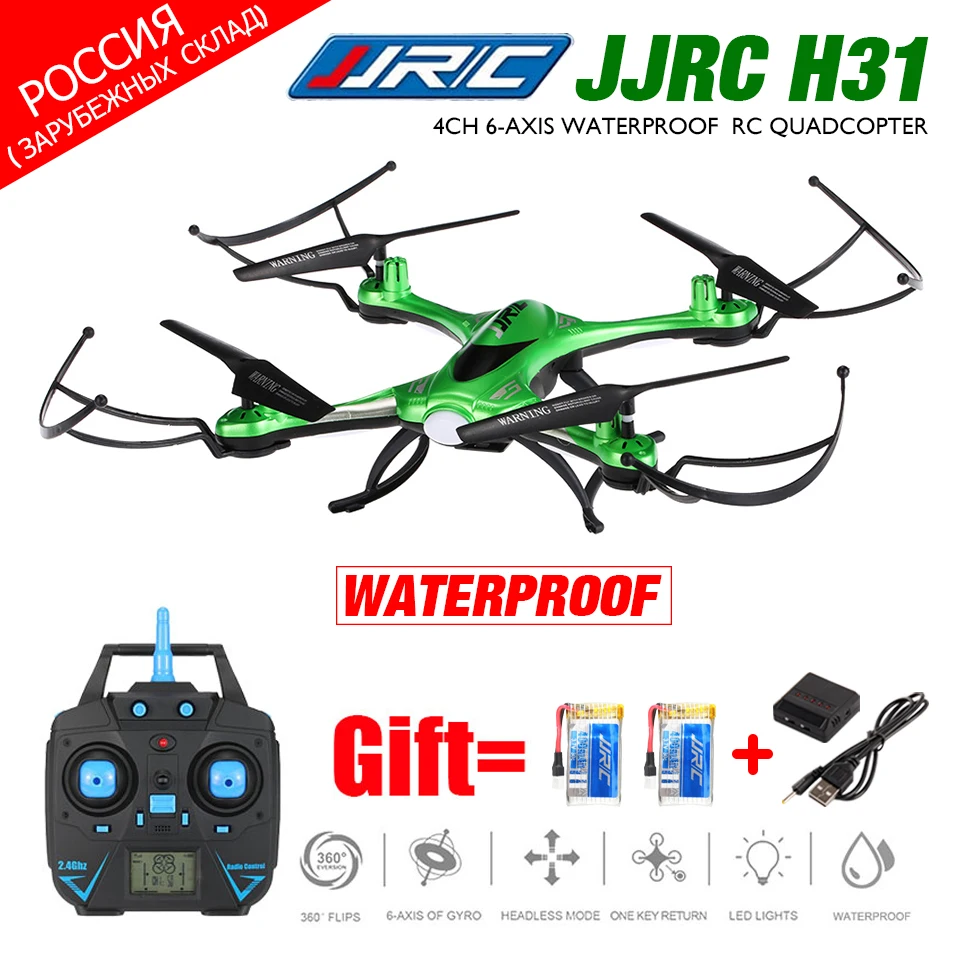 

Waterproof Drone JJRC H31 FPV Drone with WiFi Camera Or 2MP Camera Or No Camera Headless Mode RC Quadcopter Helicopter Vs X5C