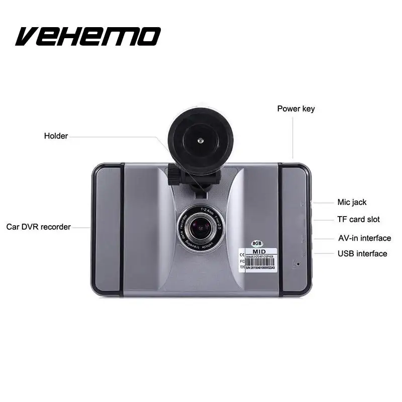 

7" Android Car Auto GPS Navigation 8G Driving Recorder Support Video E-Book