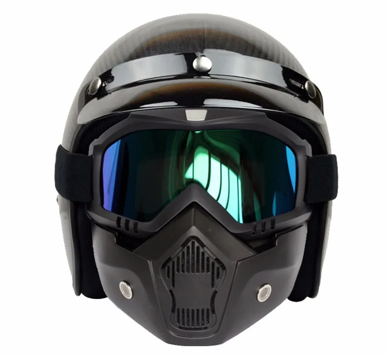 Винтажная маска для шлема очки усиленные линзы модульные очки для мотокросса Gafas CG03