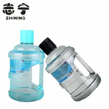 1 Stück Neueste kreative Eimer Wasser Flasche multicolor wählen 620 ml Lebensmittelqualität Material Wasserkocher Drink Freies Verschiffen Y-433