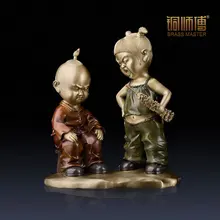 Медные украшения "Мастер любовь терпеливый" предметы домашнего обихода орнамент аксессуары украшение для гостиной