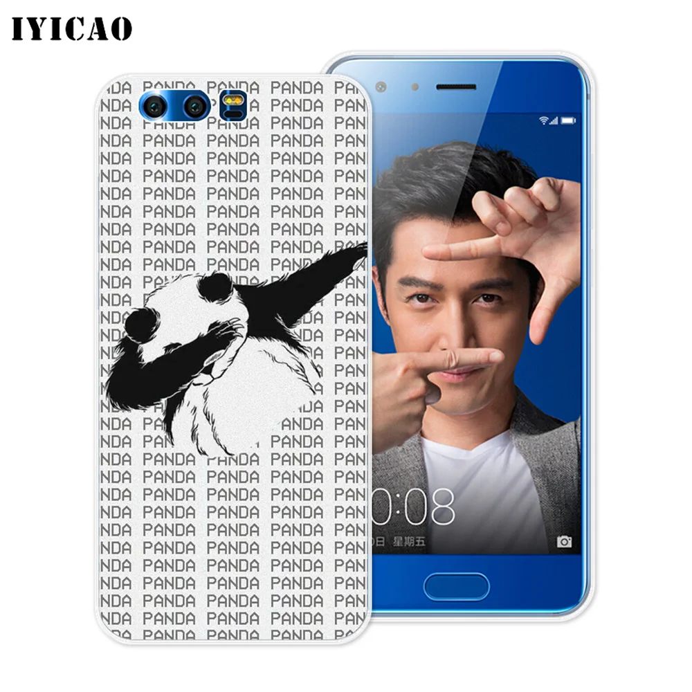 Мягкий силиконовый чехол IYICAO для Huawei Y9 Y7 Y6 Prime 2018 Honor 8C 8X 8 9 10 Lite 7X 7C 6A 7A