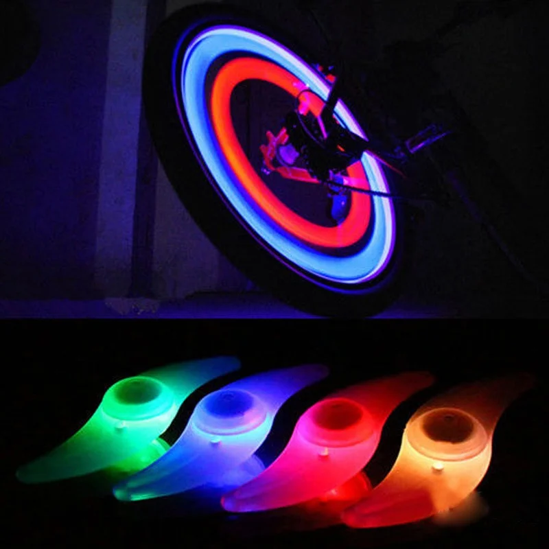 Sale High Quality Bike Bicycle Cycling Spoke Wire Tire Tyre Wheel LED Bright Lamp Outdoor Sports Bike Cycling Accessories 2