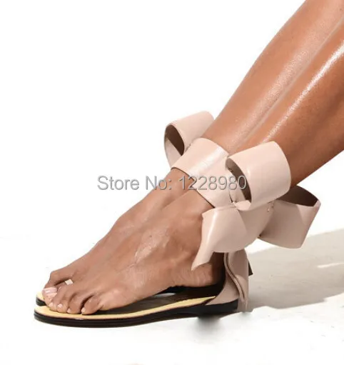 big bow sandals