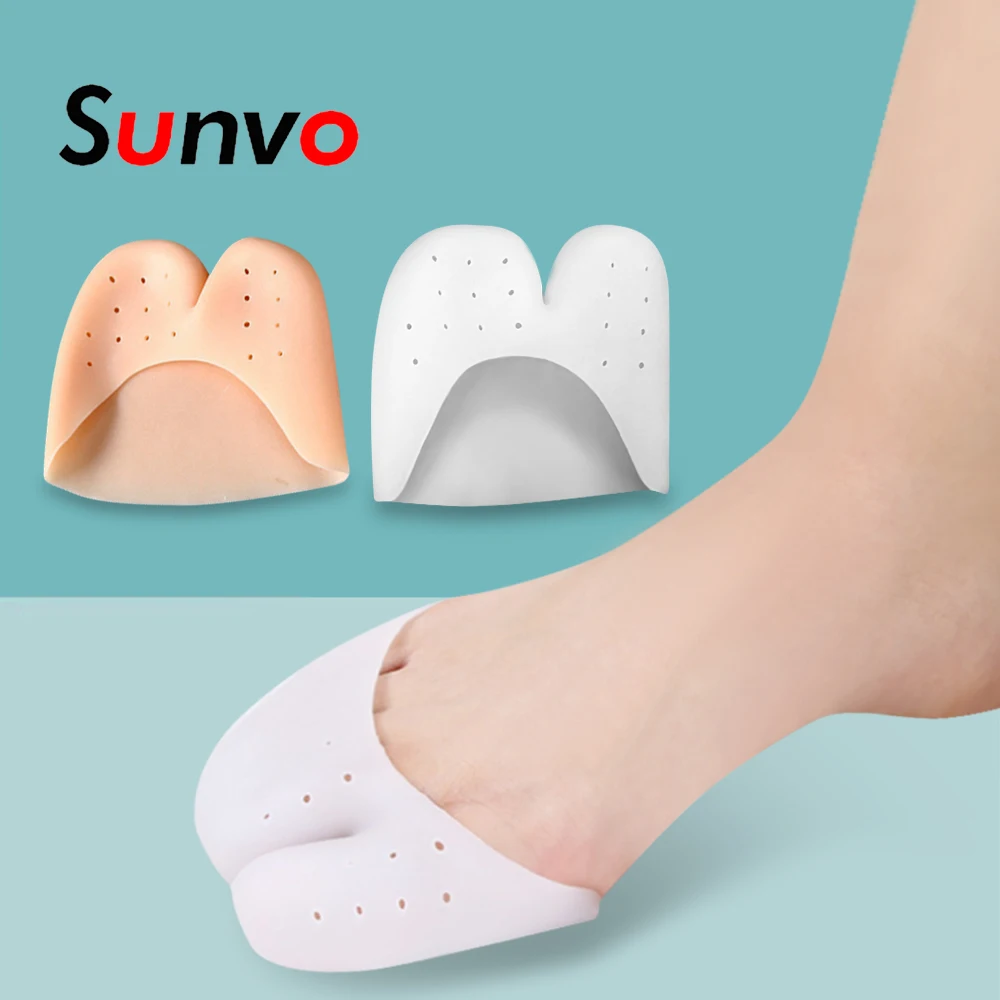 Силиконовые вальгусные ортопедические стельки Sunvo при вальгусной деформации