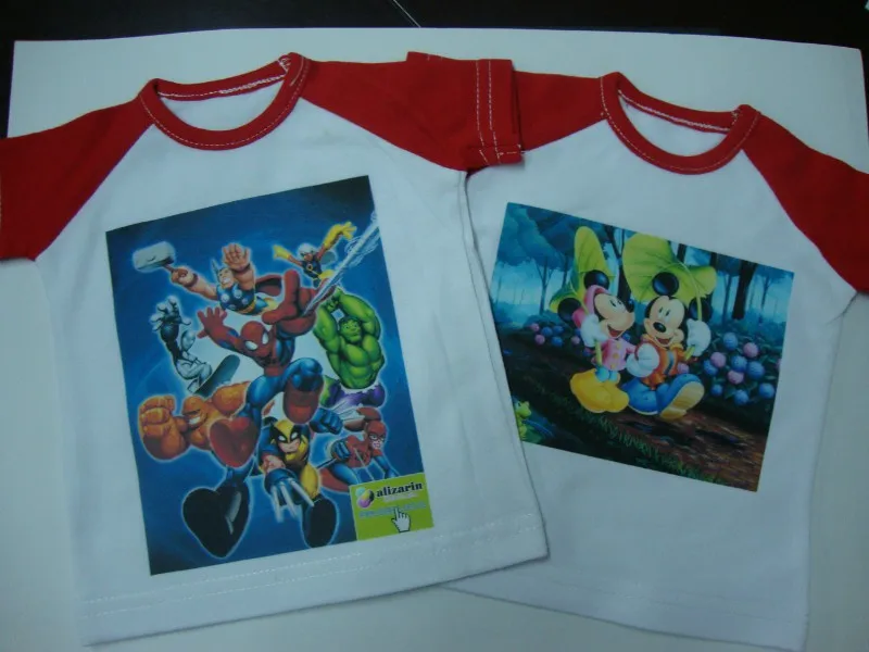 a4 50pcs inkjet heat transfer printing paper only for light light fabric transfer