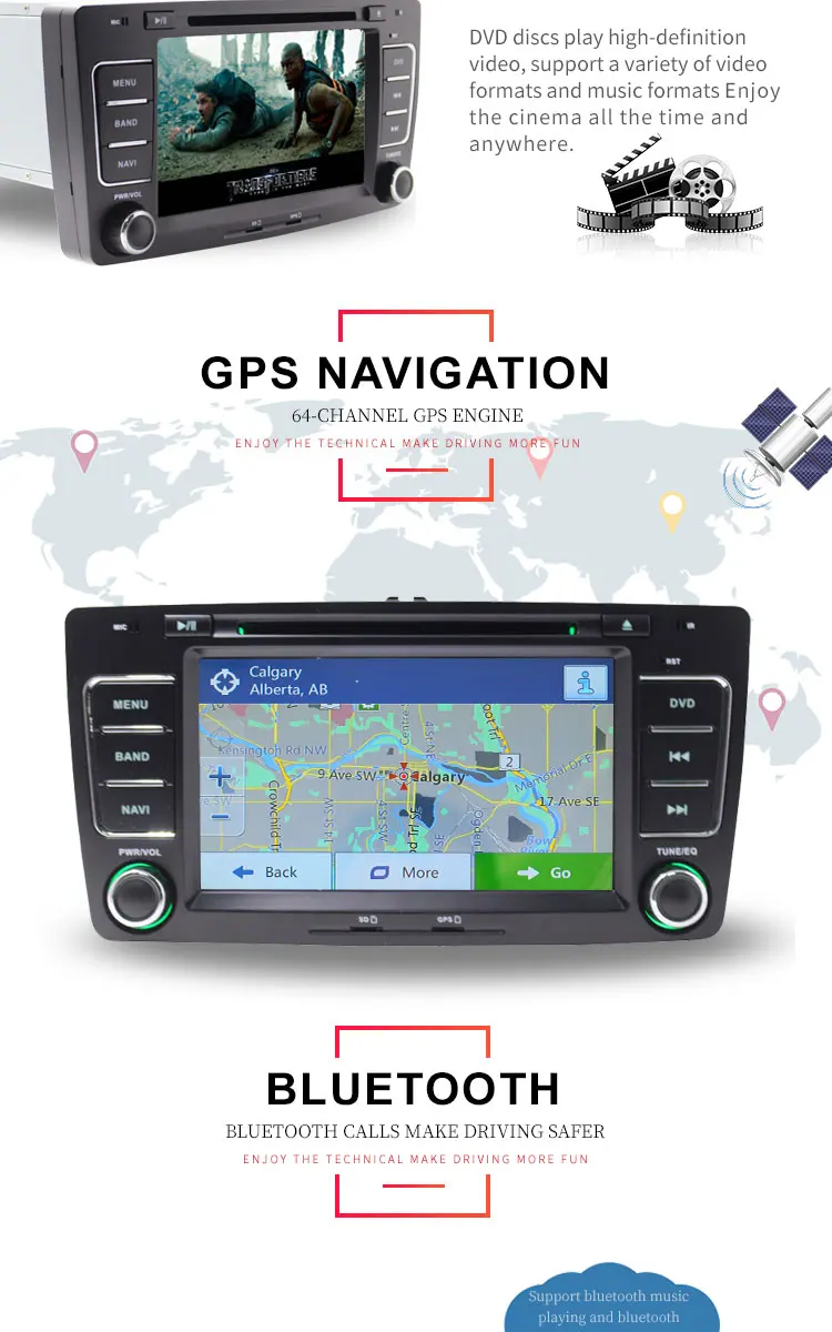 Clearance LJDA Two Din 7 Inch Car Multimedia Player For SKODA Octavia 2009-2013 DVD Stereo GPS Navigation Radio Autoaudio Headunit Canbus 3 Clearance LJDA Two Din 7 Inch Car Multimedia Player For SKODA Octavia 2009-2013 DVD Stereo GPS Navigation Radio Autoaudio Headunit Canbus 3