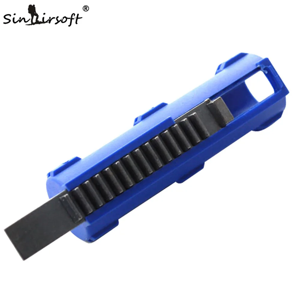 SINAIRSOFT SHS Fibre Reinforced Carbon Steel Full Steel 14 Teeth Piston for Airsoft AEG M4 AK G36 MP5 Gearbox Ver 2/3 SA0110