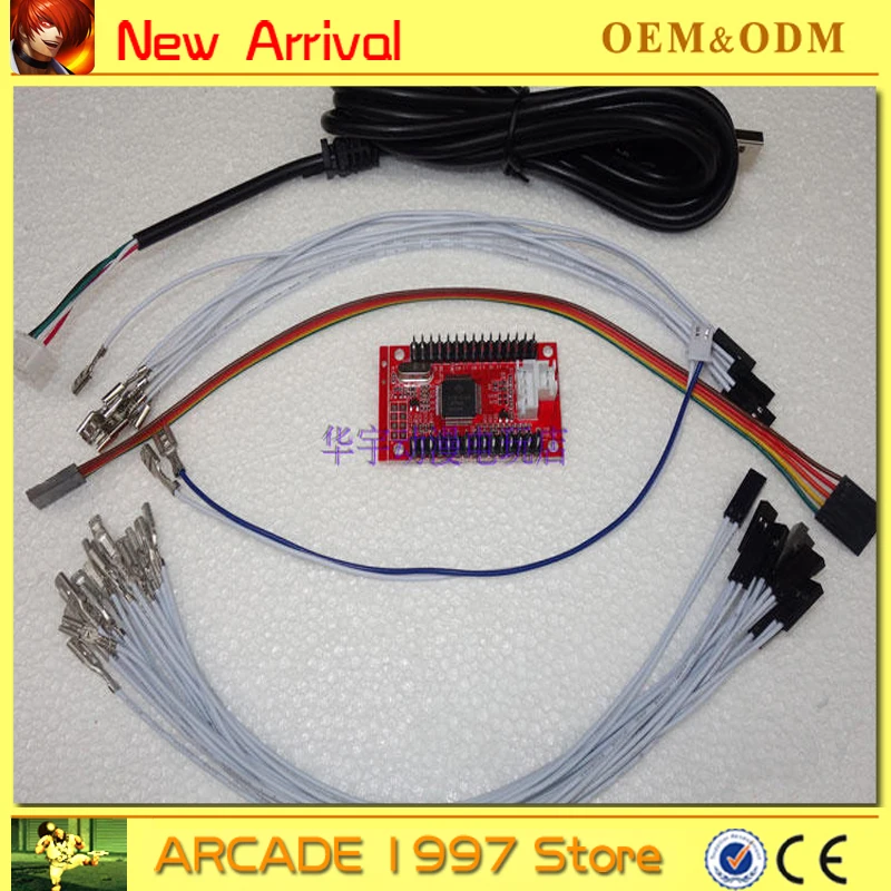 

PS3/PC pcb encoder USB Arcade Joystick USB Encoder borad To PC Arcade Sanwa Joystick for Arcade DIY Kit
