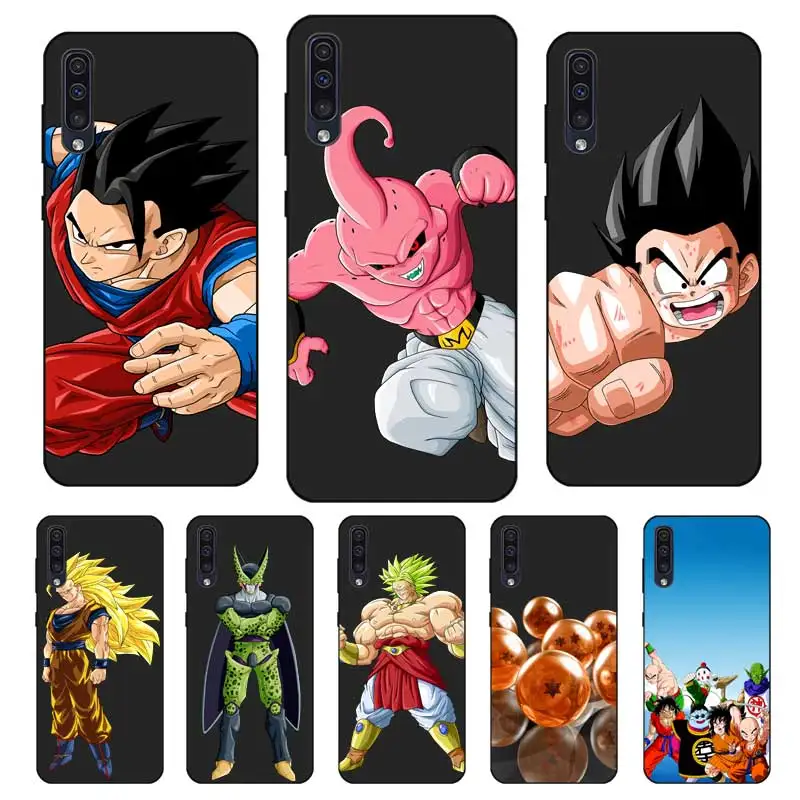 P054 Dragon Ball Magic черный силиконовый чехол для samsung Galaxy A6 A7 A8 A9 A10 A30 A40 A50 A60 A70 A80 A90 5G A20E