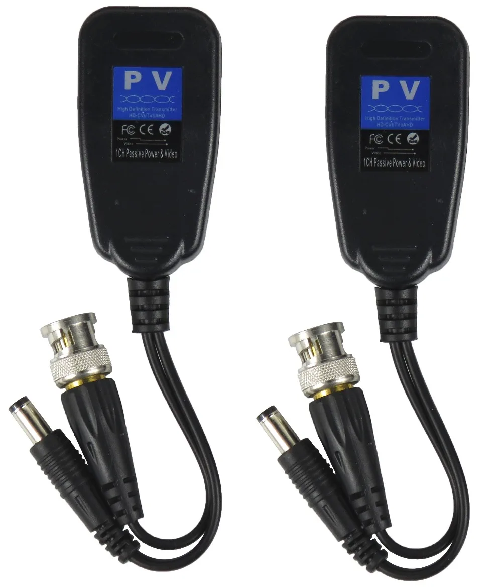 STARAUDIO 4 пары CCTV Coax BNC Video Power Audio Balun Transceiver RJ 45 до CAT5e 6 защитных стандартов|audio video|balun