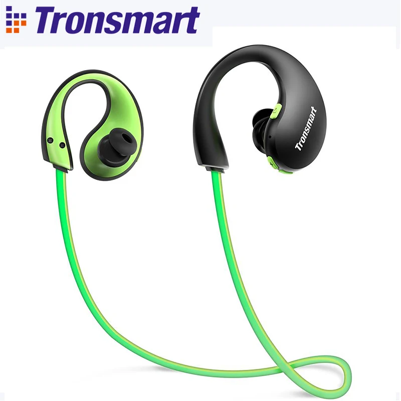 

In Stock Tronsmart Encore Gleam Wireless Sport Headphone Bluetooth Headphones with Mic LED lights Earphone IP66 Waterproof