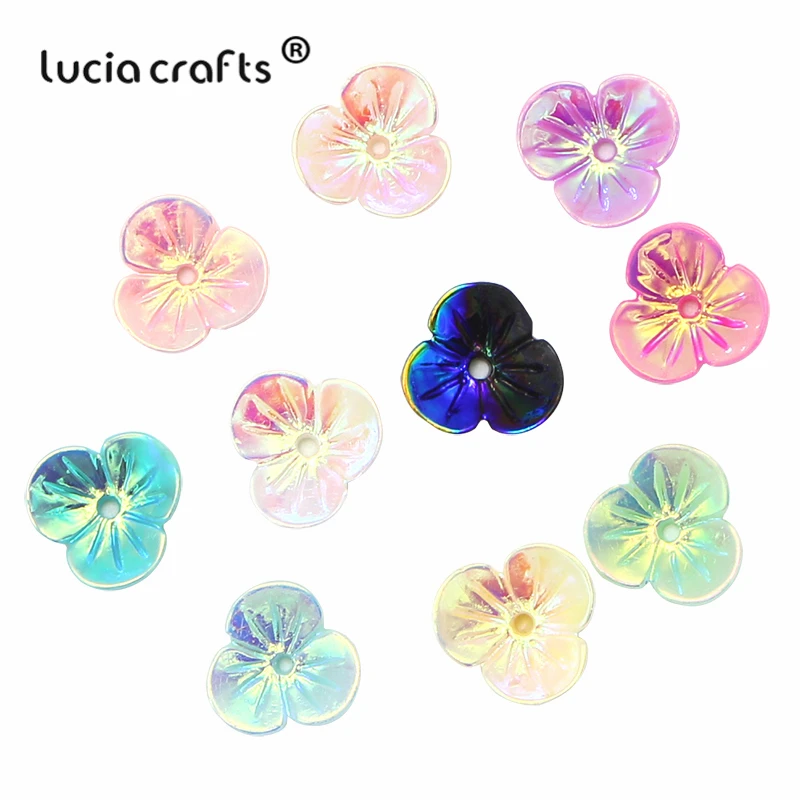 Lucia crafts 24 шт./лот 10 мм полимерный цветок с плоской задней частью материалы ручной работы для скрапбукинга художественное оформление ручной работы аксессуары D0914