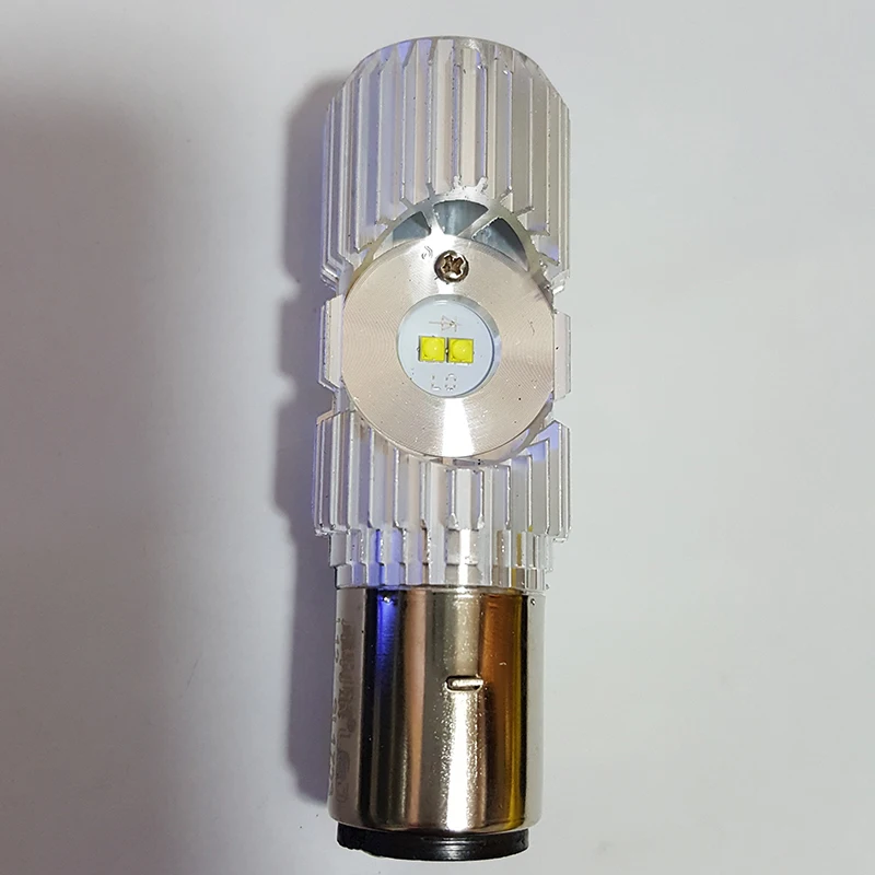 cree led scooter moped motorcycle headlight hid bi xenon halogen high low beam 08
