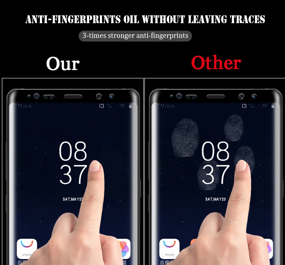 11D полностью изогнутая пленка из закаленного стекла для Samsung Galaxy S8 S9 Plus S10 lite Note 8 9