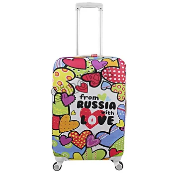 Luggage Cover Protector Suitcase Cover Protector for 18 20 22 24 26 28 30 32 inch Trunk Case Trolley Case (Cover Only)