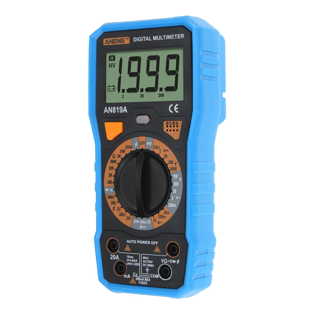 ANENG AN819A Digital Multimeter esr meter true rms digital multimeter tester voltmeter battery tester multimetro richmet
