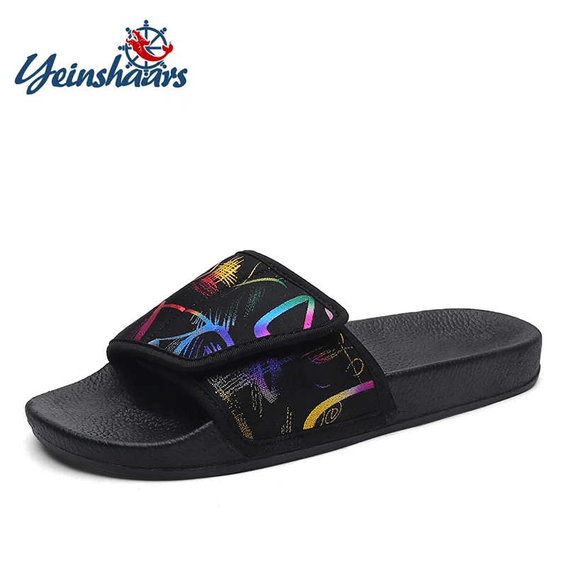 

YEINSHAARS Men Causal Shoes Slippers Fashion Flip Flops Sandals Breathable Men Summer Beach Slippers Slides
